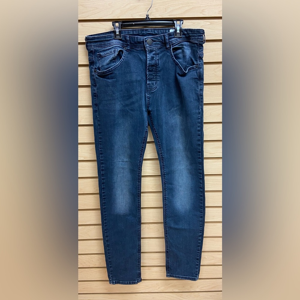 DENIM & CO MEN SLIM FIT STYLISH JEANS SIZE 34 / 32